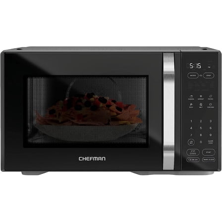 MicroCrisp Countertop Digital Microwave Oven, Unique