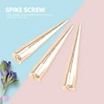 thumbnail image 2 of FAGINEY 7mm 10 Sets Metal Spike Rivets and Studs Screw Back for DIY Leather Craft, Cone Rivet, Cone Spikes, 2 of 8
