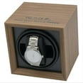 thumbnail image 2 of Enrollador automático de reloj individual de lujo, bobinado de rotación automática de carcasa de madera con motor súper silencioso, caja de exhibición Sunnimix Enrollador de reloj automático, 2 of 7