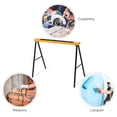Saw Horses 2 Pack Folding, Heavy Duty Sawhorse w/ Non-slip Work Table ...