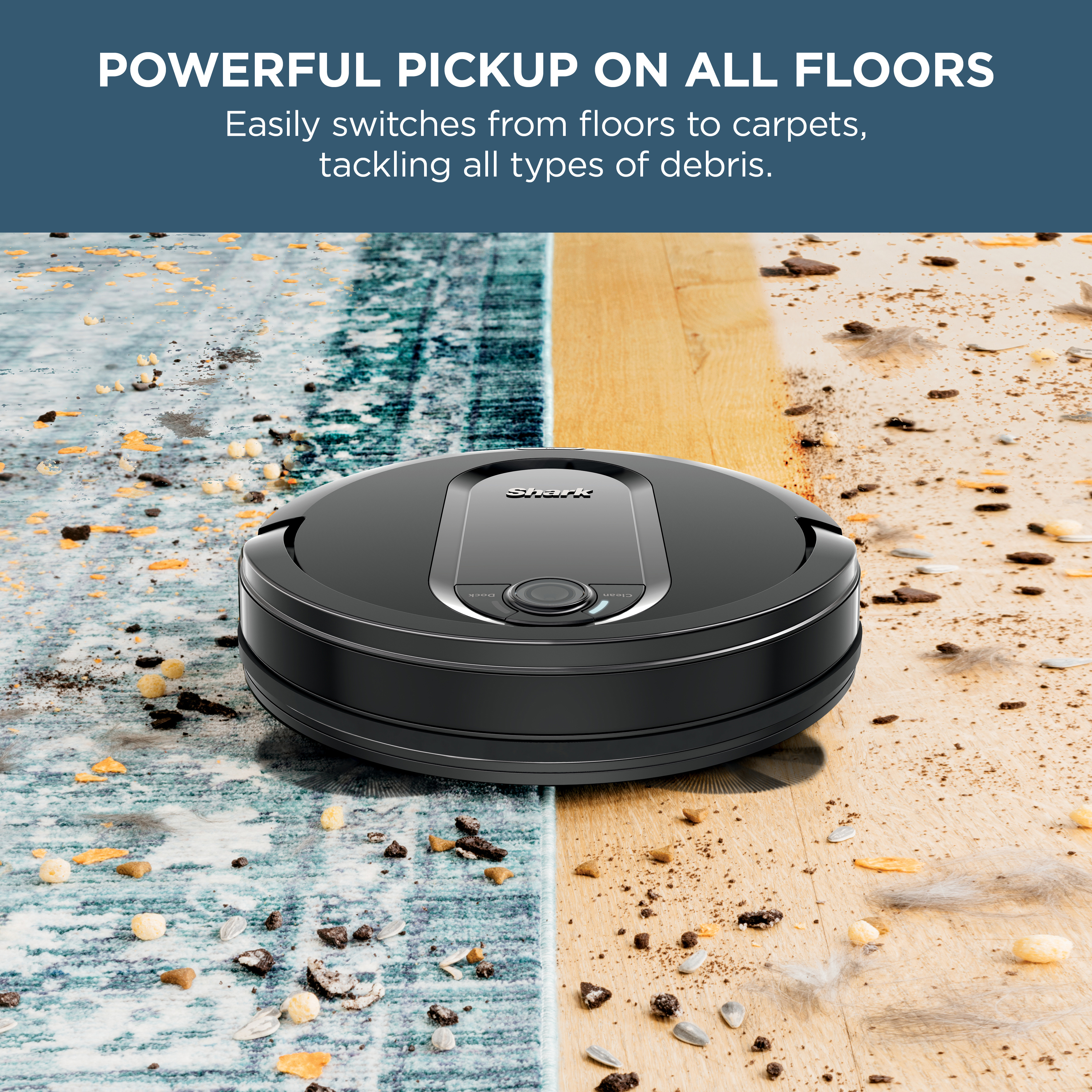 Shark IQ Robot® Vacuum, Self Cleaning Brushroll, Advanced Navigation, Home Mapping, Powerful Suction, Perfect for Pet Hair, Wi-Fi (RV1000), Black - image 8 of 12