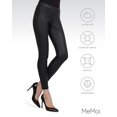 thumbnail image 6 of MeMoi Women's Classic Faux Leather Leggings - Womens - Female, 6 of 7