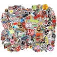 thumbnail image 1 of Cool Random Stickers Pack 55-700pcs Laptop Stickers Bomb Waterproof Vinyl Sticker Bulk Variety for Luggage Computer Skateboard Bicycle Skate Ipad Car, 1 of 4