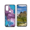thumbnail image 1 of Compatible with Motorola Moto G Pure Phone Case, Blue-Marble-49 Case Silicone Protective for Teen Girl Boy Case for Motorola Moto G Pure, 1 of 1