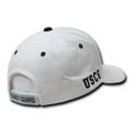 thumbnail image 3 of White Military Caps, Coast Guard, Wht, 3 of 3