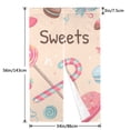 thumbnail image 3 of XMXT Japanese Noren Doorway Room Divider Curtain,Lovely Pink Candy Decoration Restaurant Closet Door Entrance Kitchen Curtains, 34 x 56 inches, 3 of 7