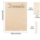 thumbnail image 5 of Soporte de pared Levamdar Soporte de exhibición para donas de madera, 5 of 6