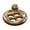Golden, variant on Primegos 4-Hole Metal Fidget Spinner, Zinc Alloy Spinning Top for Stress Relief, Pocket Size Fingertip Gyro Office Desk Toy for Adults