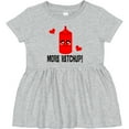 thumbnail image 3 of Inktastic Ketchup Lover Funny Girls Baby Dress, 3 of 5