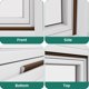 thumbnail image 3 of Sello impermeable para puertas Vannesse, 5 m, espuma en forma de cuña, 3 of 8