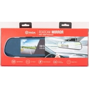 (2 pack) YADA Roadcam Mirror 1080p Mirror Mount Dash Cam, Universal Compatibility with Smart G-Sensor, 4.7 Monitor, adjustable Lens, Wide Angle View, BT533147