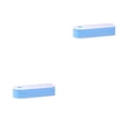 thumbnail image 3 of Bewildely Autoadhesivo debajo del cajón del escritorio caja de almacenamiento organizador de cosméticos artículos diversos cajones de Azul 2piezas, 3 of 6