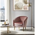 thumbnail image 4 of ACME Benny Accent Chair in Velvet & Gold, 4 of 6