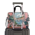 thumbnail image 2 of FORMRS 16" Laptop Bag Carrying Sleeve Case with Handle Travel Shoulder Briefcase, Pink Boat, 2 of 8