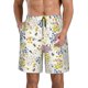 thumbnail image 1 of Fotbe Wildflower Honeybee Trajes de Baño Estampados para Hombre, Shorts de Verano de Secado Rápido, Ropa de Playa, Bañadores-Small, 1 of 6