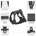 thumbnail image 6 of Honeii Uncaria Flower for Dog Harness: a three-buckle adjustable vest featuring an instant control handle and reflective design for easy, medium-sized dogs-Medium, 6 of 6