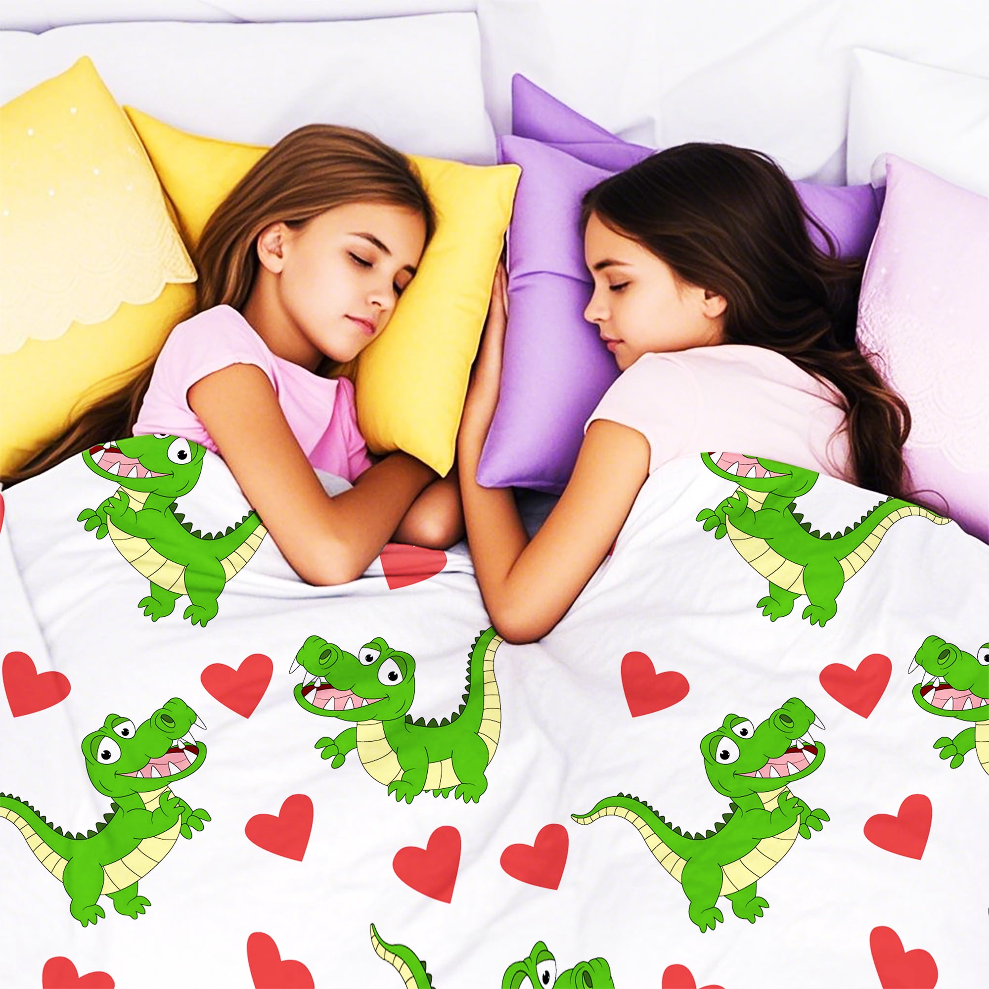 Flannel Fleece Throw Blanket, Soft Large Throw Blanket, Lightweight Cozy Plush Throw Blanket Fit Sofa Bed, 30"x40", Dinosaur