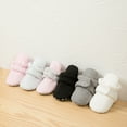 thumbnail image 6 of HsdsBebe Baby Girls Boys Cotton Boots Newborn Winter Cozy Fleece Booties Infant Socks Shoes for 0-18 Months, 6 of 8