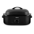 thumbnail image 1 of Horno Tostador Eléctrico Aroma 18 Qt Negro | Horno para Pavo de hasta 25 lb Multifunción con Control de Temperatura, 1 of 8