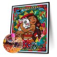 thumbnail image 2 of Diamante Taladro Princesa Moana 5D DIY Pintura Decoración parcial en forma especial (K111) FLhrweasw Nuevo, 2 of 9