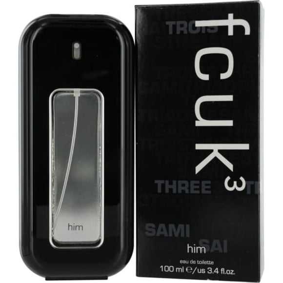 Fcuk 3 By French Connection Eau De Toilette Spray 3.4 oz