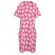 thumbnail image 5 of Vestido de noche de lujo con estampado de margaritas blancas en rosa para mujer traje holgado con bolsillos traje de verano para boda, 5 of 7