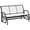 Cream White, Gray, variant on EDOEMSE Outdoor Bench, Garden Porch Benches for Outdoors, Patio Park Bench with Backrest and Armrests, Gardening Stuff for Lawn Porch,Black, Gray