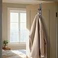 thumbnail image 3 of Honmine Vertical Bar Over Door Hook, No Drill Punching-Free Organization Hook, Multi-Purpose Hanger for Clothes, Bags, Belts and Jewelry Storage, 3 of 5