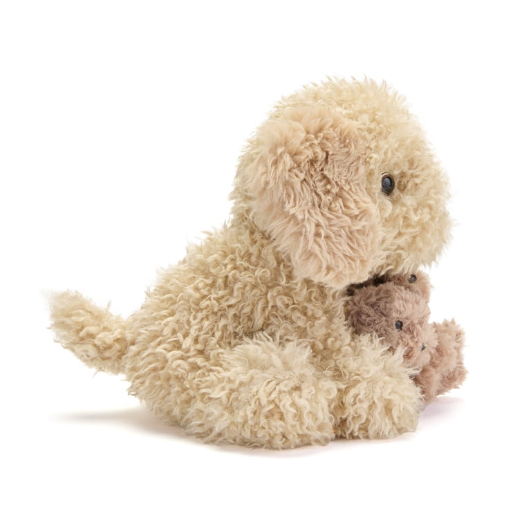 Hugs & Cuddles™ Fluffy Fam 10” Doodle Mommy & Babies Plush Set
