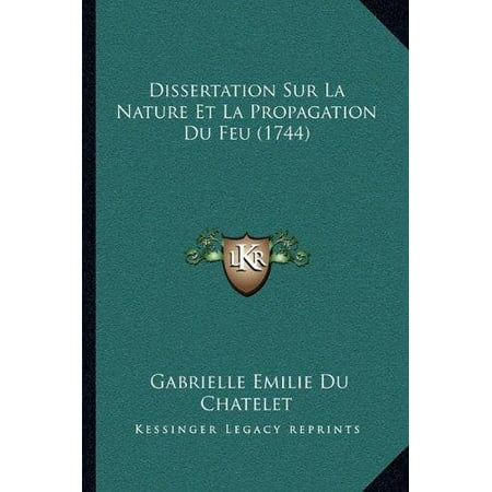 dissertation la nature