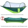 thumbnail image 4 of Durable Nylon Hammock with Breathable Mesh, Portable Parachute Material Hammock for Outdoor Adventures, 4 of 8