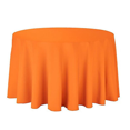 thumbnail image 1 of 1pcs Polyester Round Tablecloth Whiteblackredbluegold Solid Table Cloth High-quality Gift compatible Wedding Birthday Party Table Cover Home Decor, 1 of 5