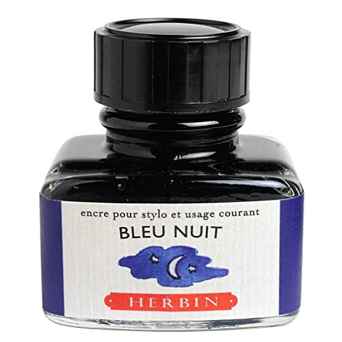 Herbin Fountain Pen Ink 30Ml Bleu Nuit