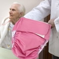 thumbnail image 2 of FESTFENDS Washable Adult Diapers Anti Leak Incontinence Urinal Pants for Elderly Hospital Use 2pcs, 2 of 7
