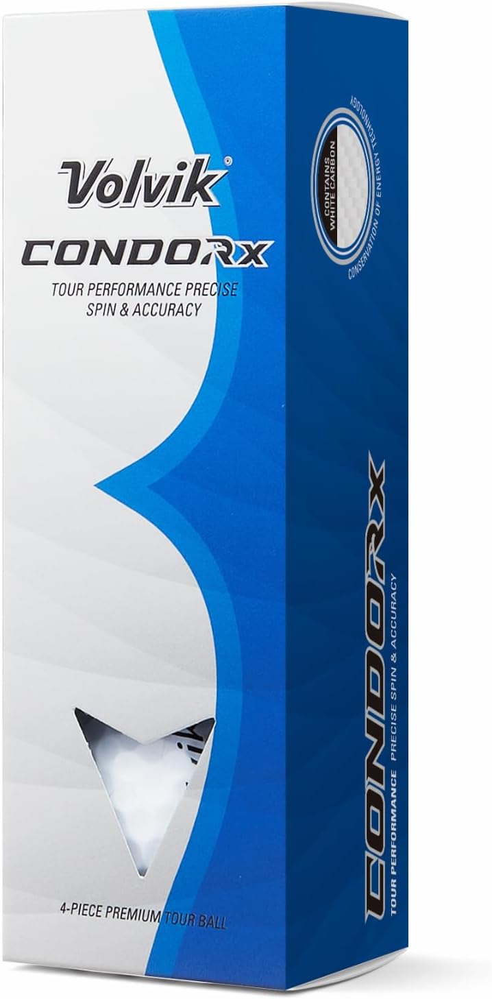 Volvik Condor X Premium Golf Balls (One Dozen) (White)