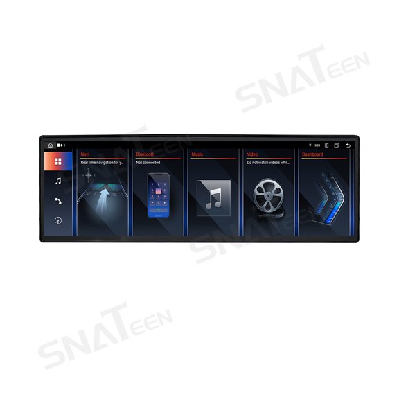 14.9 inch Carplay Screen/Radio/Multimedia Player for BMW 5 Series E60 E61 2003 2004 2005 2006 2007 2008 2009 2010 models Universal Car Navigation/GPS Upgrade 4G Android 1080P Touch Screen Receiver