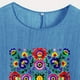 thumbnail image 4 of Camiseta de Mujer Camiseta de Manga Corta Impresión Casual Raglan Suelto de Lino Top Blusas, Cuello de la Tripulación, 4 of 4