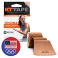 thumbnail image 3 of (4 pack) KT Tape Original Cotton Kinesiology Tape, Beige, 20 Precut Strips, 3 of 12