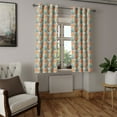 thumbnail image 2 of Ambesonne Grommet Curtain, , 50"x84", Multicolor, 2 of 5