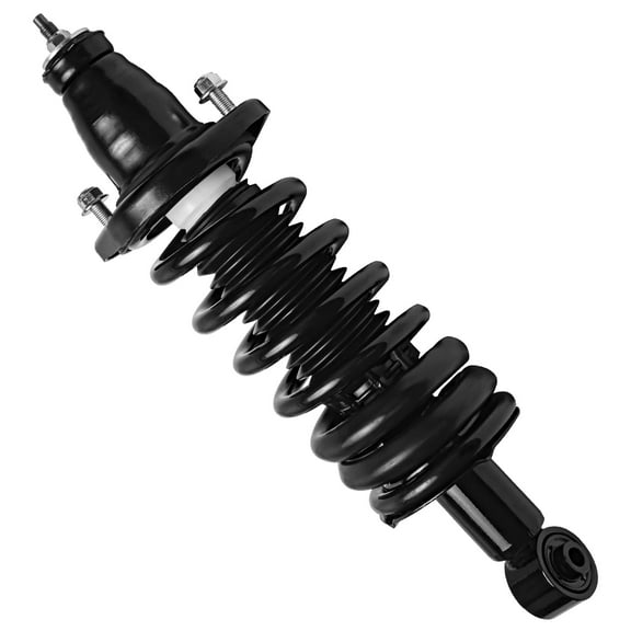 Detroit Axle - Rear Right Passenger Side Strut and Coil Spring Assembly Replacement for 2002 2003 2004 Acura RSX