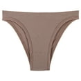 thumbnail image 1 of B91xZ Culottes pour Femmes Invisibles Broderie Florale, m Café, 1 of 3