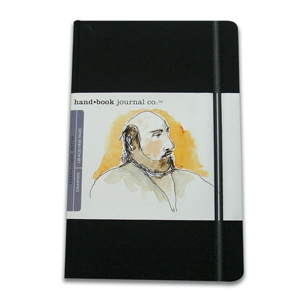 UPC: 0696844724112 | Global Art Handbook Travelogue Artist Journal  Large Portrait  5.5  x 8.25   Ivory Black