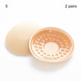 thumbnail image 2 of 2 Pairs Women Reusable Adhesive Nipple Covers Invisible Breathable Silicone, 2 of 2