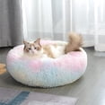 thumbnail image 4 of Cama redonda para mascotas, lavable, para gatos de interior y perros pequeños, 4 of 8
