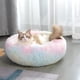 thumbnail image 4 of Cama redonda para mascotas, lavable, para gatos de interior y perros pequeños, 4 of 8