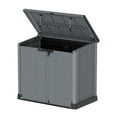 thumbnail image 1 of Duramax CedarGrain StoreAway 1200L Outdoor Deck & Garden Storage Box, Grey, 1 of 11