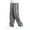 Grey, variant on Men's Casual Pants for Everyday Comfort Relaxed Fit Straight Leg Trousers with Easy Elastic Waist and Knit Failsafe Black M