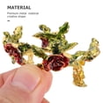 thumbnail image 3 of OULII Clear Sphere Holder Stands Crystal Ball Base Modern Design Metal Alloy Indoor Use 1Set, 3 of 8