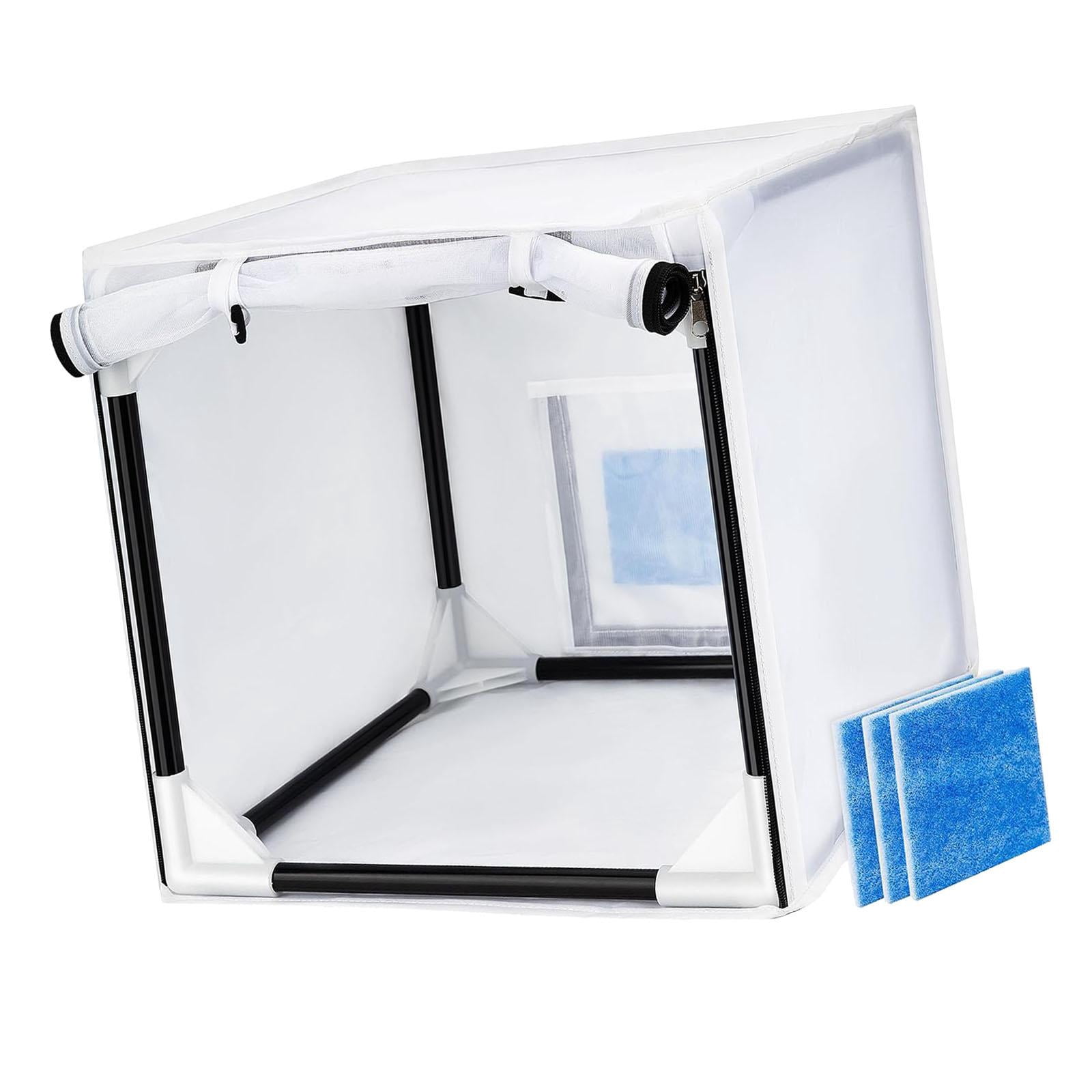 Milageto Paint Booth , Spray Booth Station Hobby Work Station for Painting, Works, Craft S