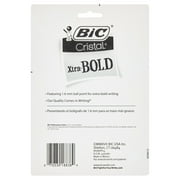 BIC Cristal Bold Ballpoint Pens, 1.6mm, Assorted Colors, 24 Count